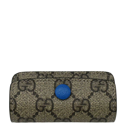 GUCCI GG Coated Canvas Lipstick Case Beige 669984
