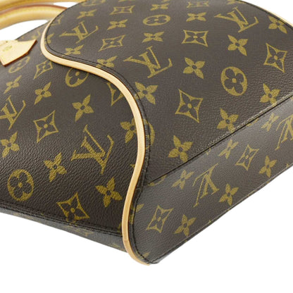 LOUIS VUITTON Ellipse PM Monogram Canvas Satchel Bag Brown