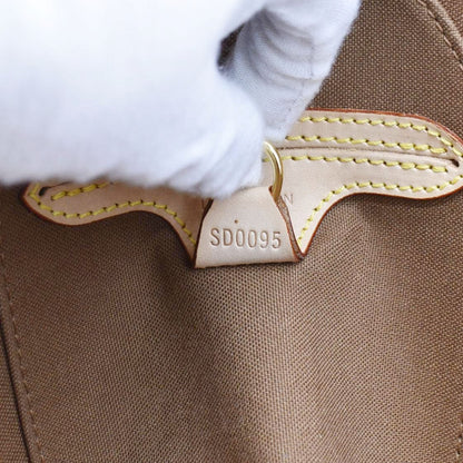 LOUIS VUITTON Ellipse PM Monogram Canvas Satchel Bag Brown