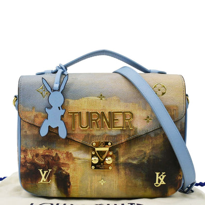 LOUIS VUITTON Masters Turner Metis Pochette Printed Canvas Shoulder Bag Multicolor