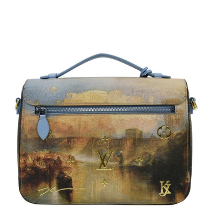 LOUIS VUITTON Masters Turner Metis Pochette Printed Canvas Shoulder Bag Multicolor