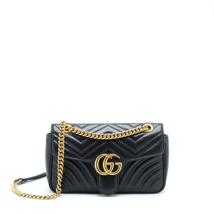 Gucci Small GG Marmont Bag Black