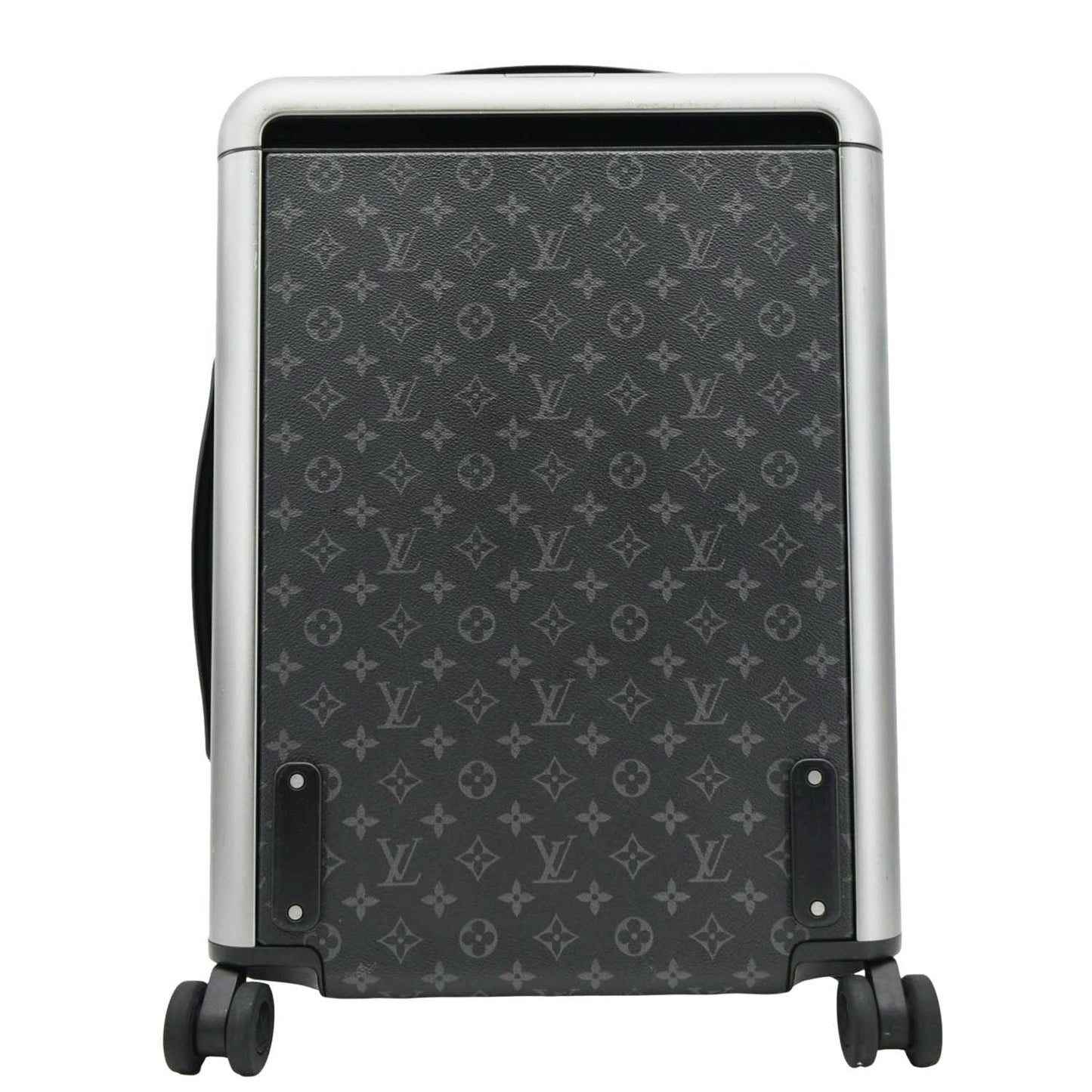 LOUIS VUITTON Horizon 55 Monogram Eclipse Canvas Rolling Suitcase Black
