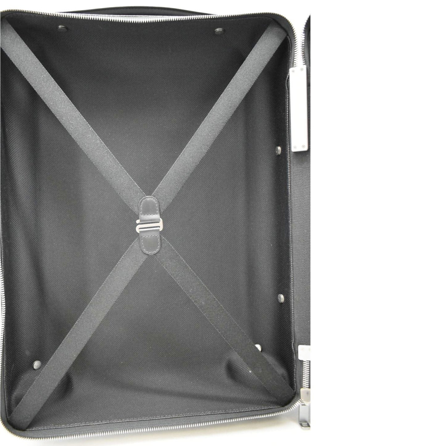 LOUIS VUITTON Horizon 55 Monogram Eclipse Canvas Rolling Suitcase Black