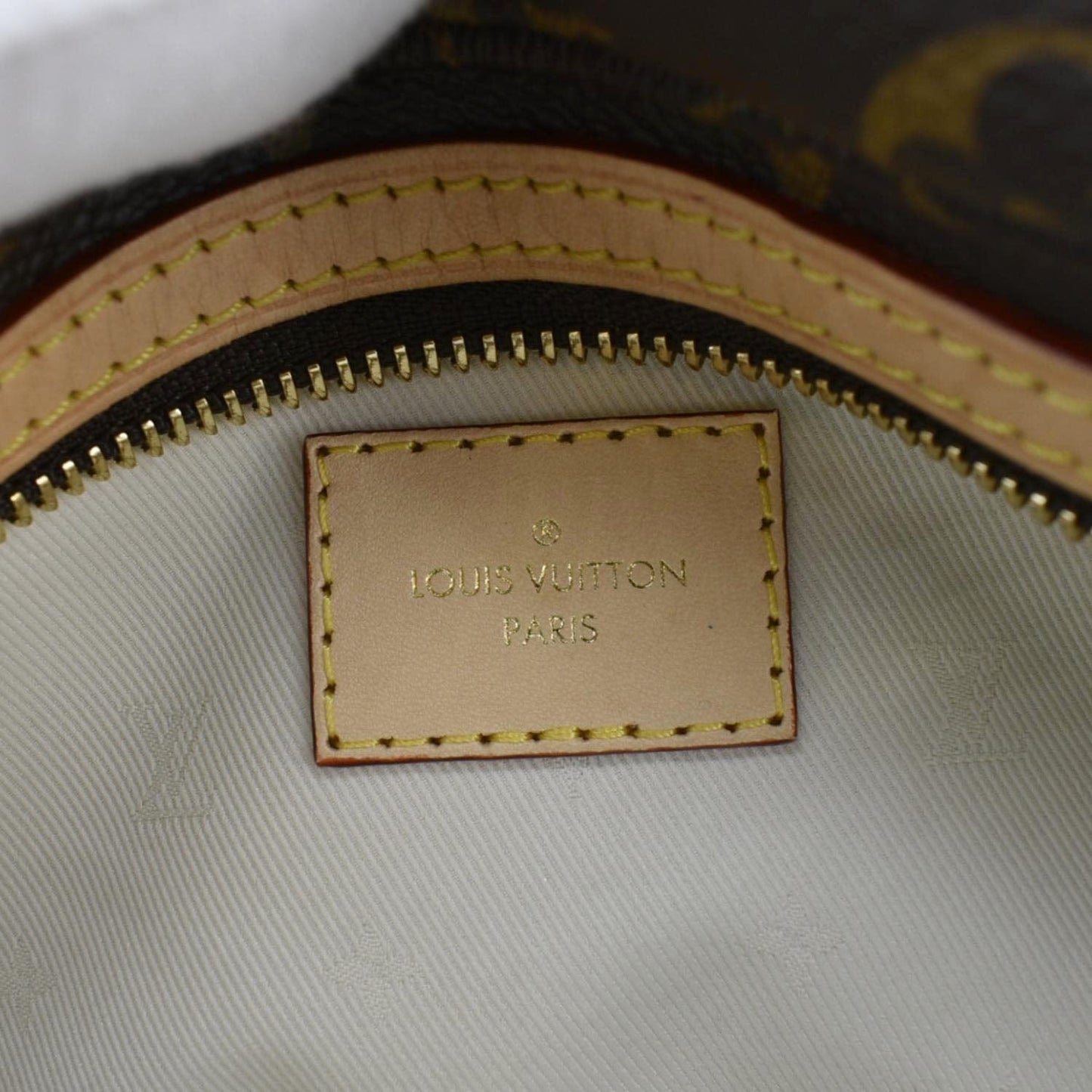 LOUIS VUITTON High Rise Monogram Canvas Bumbag Brown