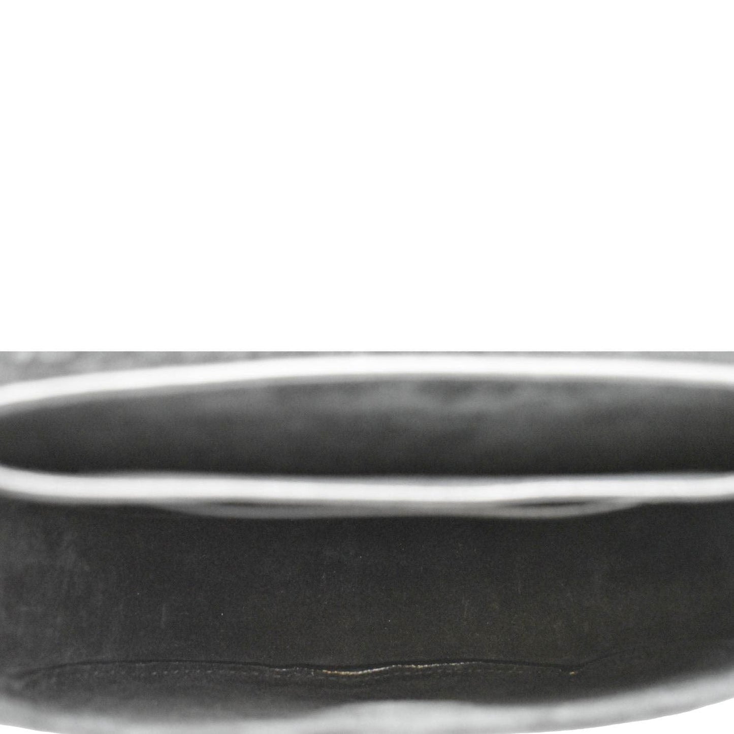 YVES SAINT LAURENT Kaia Small  Embossed Leather Satchel Bag Black