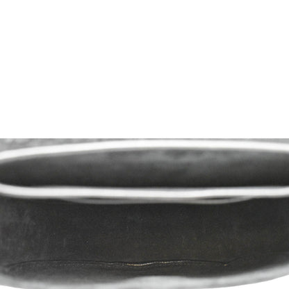 YVES SAINT LAURENT Kaia Small  Embossed Leather Satchel Bag Black