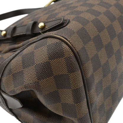 LOUIS VUITTON Rivington PM Damier Ebene Shoulder Bag Brown