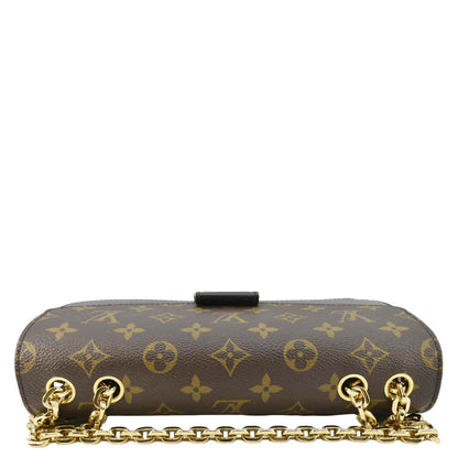 LOUIS VUITTON Marceau Monogram Canvas Shoulder Bag Black