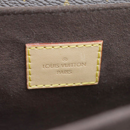 LOUIS VUITTON Metis Pochette Monogram Canvas Crossbody Bag Brown