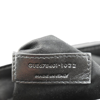 YVES SAINT LAURENT Loulou Toy Quilted Leather Crossbody Bag Black