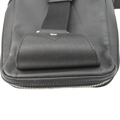 LOUIS VUITTON Avenue Sling Damier Graphite Backpack Bag Black