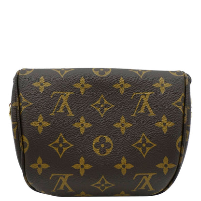 LOUIS VUITTON Mini Monogram Canvas Bumbag Brown