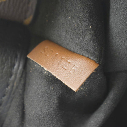 LOUIS VUITTON Pallas MM Monogram Canvas Shoulder Bag Brown