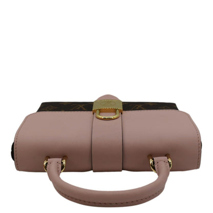 LOUIS VUITTON Locky BB Monogram Canvas Crossbody Bag Rose Poudré