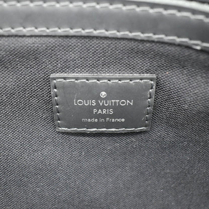 LOUIS VUITTON Keepall 45 Bandouliere Damier Graphite Travel Bag Black