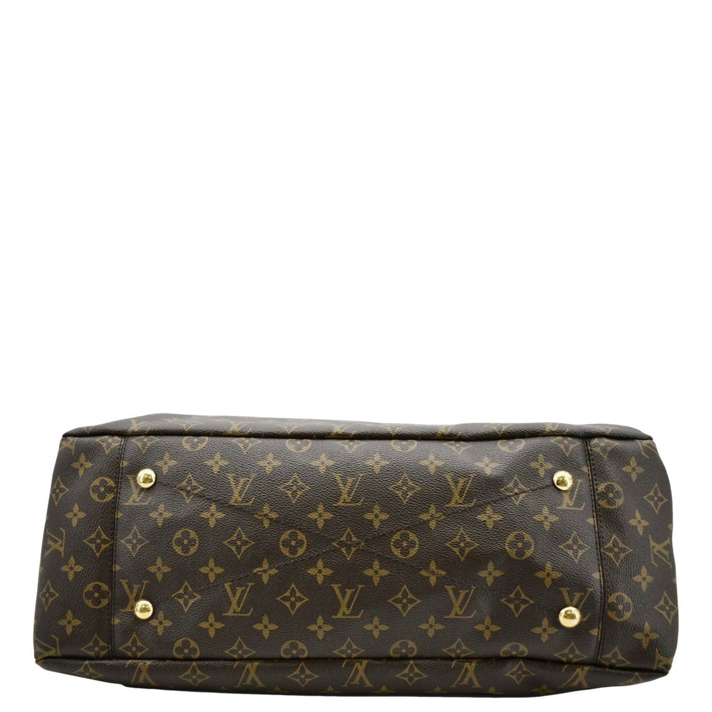 LOUIS VUITTON Artsy GM Monogram Canvas Hobo Bag Brown