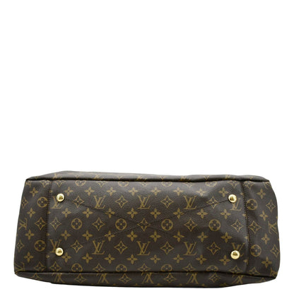 LOUIS VUITTON Artsy GM Monogram Canvas Hobo Bag Brown