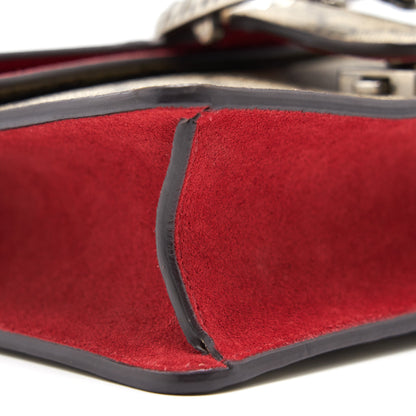 Gucci Dionysus GG Supreme Mini Bag with Red
