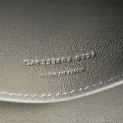 YVES SAINT LAURENT Kate Reversible Suede Shoulder Bag Grassy Green