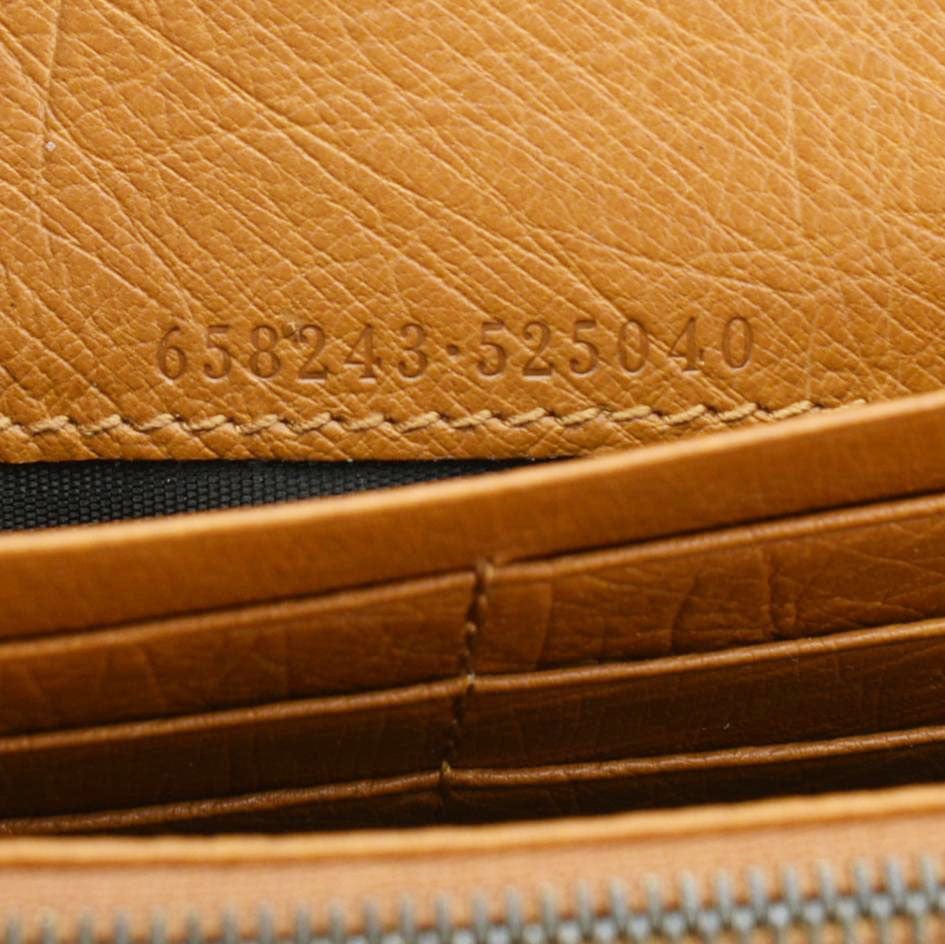 GUCCI Diana Python Chain Wallet Crossbody Bag Cloud Natural Gold 658243