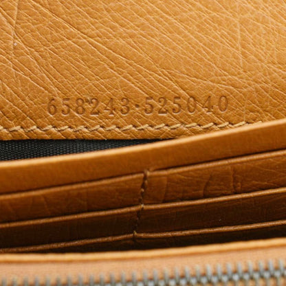 GUCCI Diana Python Chain Wallet Crossbody Bag Cloud Natural Gold 658243