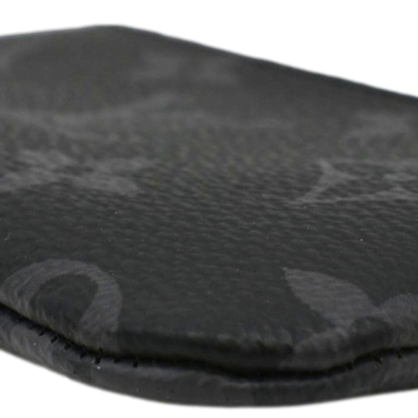 LOUIS VUITTON Monogram Reverse Eclipse Key Pouch Black