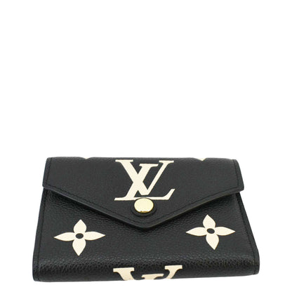 LOUIS VUITTON Victorine Monogram Emperiente Wallet Bicolor