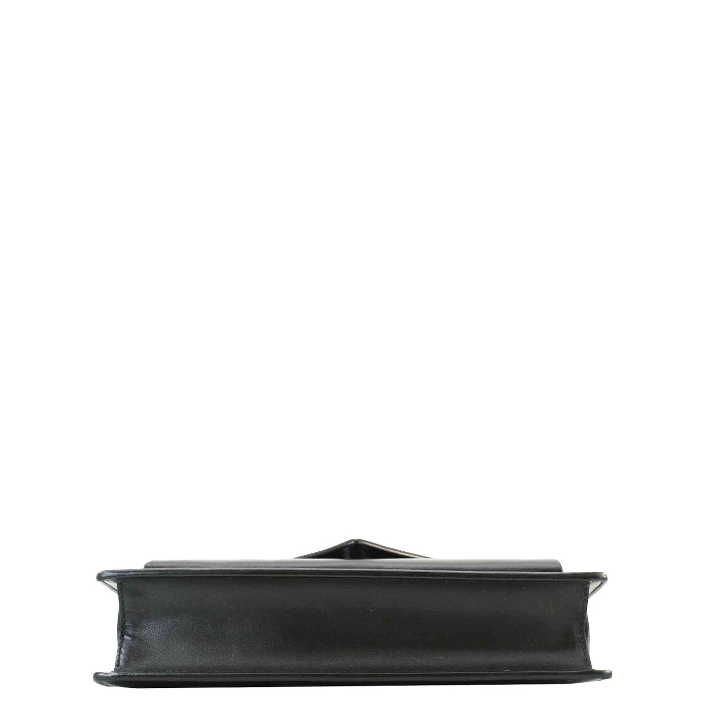 PRADA City Envelope Mini Saffiano Leather Crossbody Bag Black