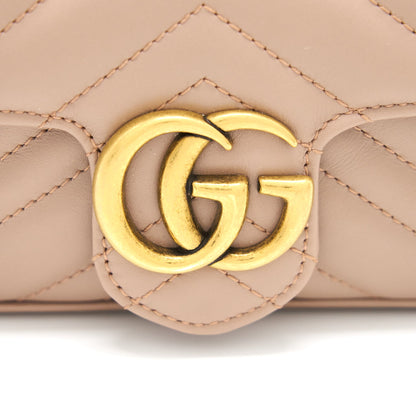 Gucci GG Marmont Super Mini Leather Shoulder Bag