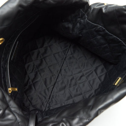 Chanel 22 Handbag Shiny Calfskin Black