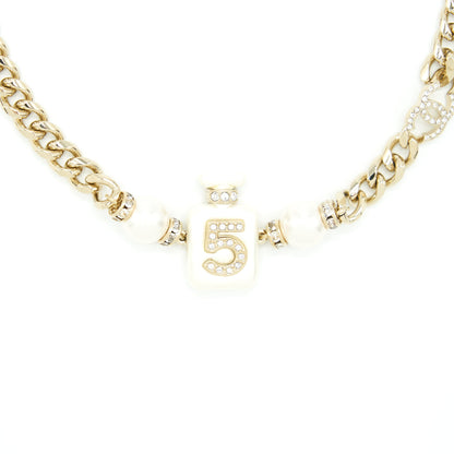 Chanel 22S Perfume Bottle Necklace/Choker L