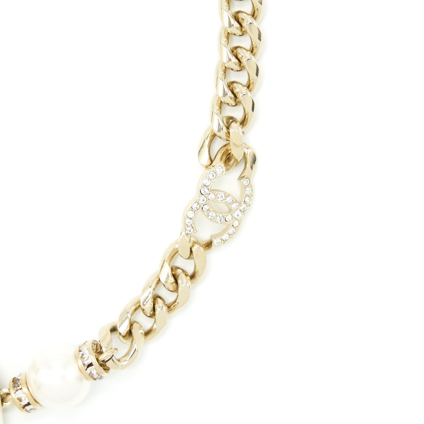 Chanel 22S Perfume Bottle Necklace/Choker L