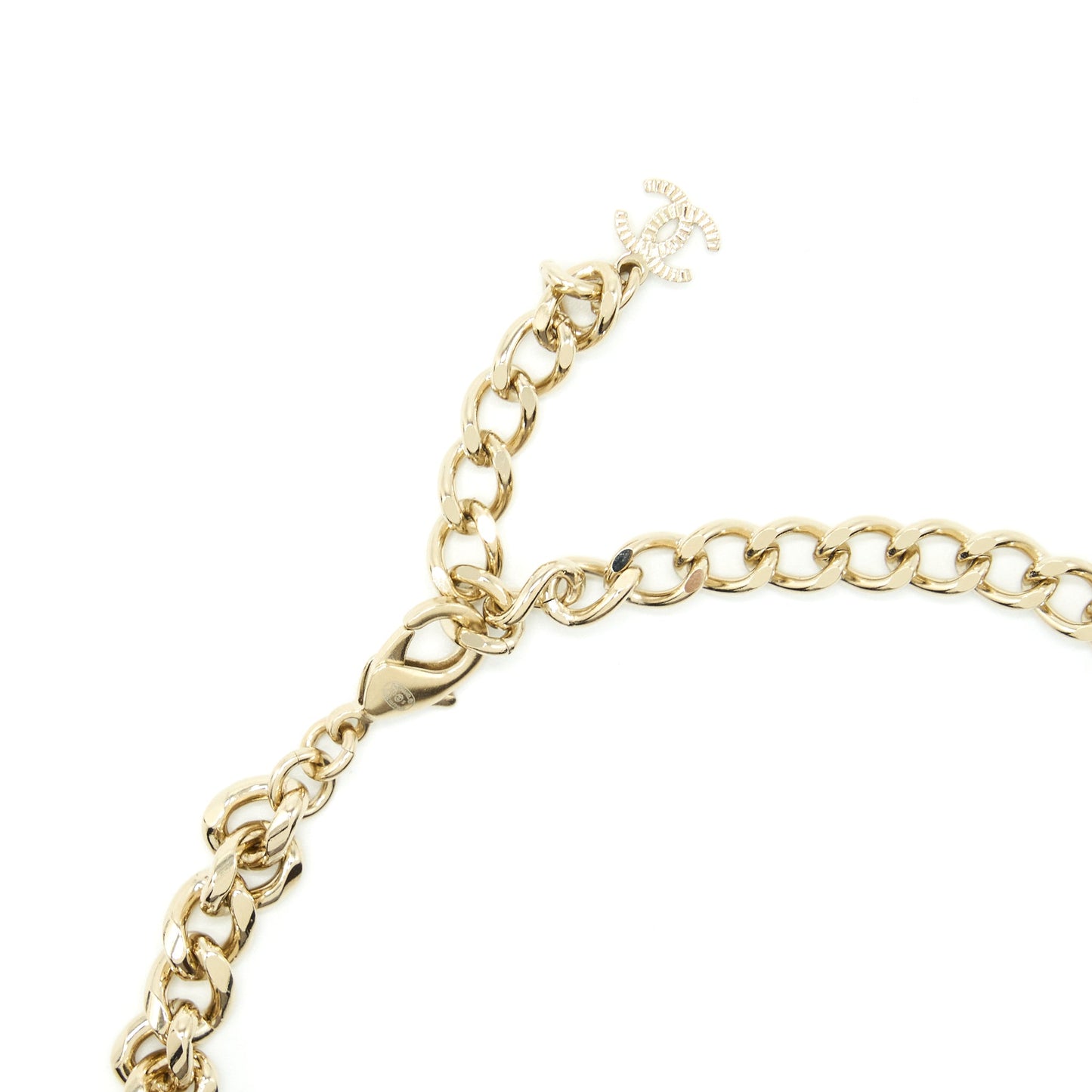 Chanel 22S Perfume Bottle Necklace/Choker L