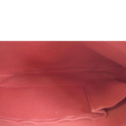 LOUIS VUITTON Bloomsbury PM Damier Ebene Crossbody Bag Brown