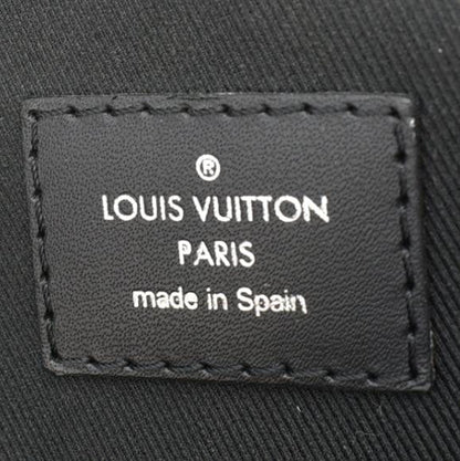LOUIS VUITTON Avenue Sling Damier Graphite Backpack Bag Black