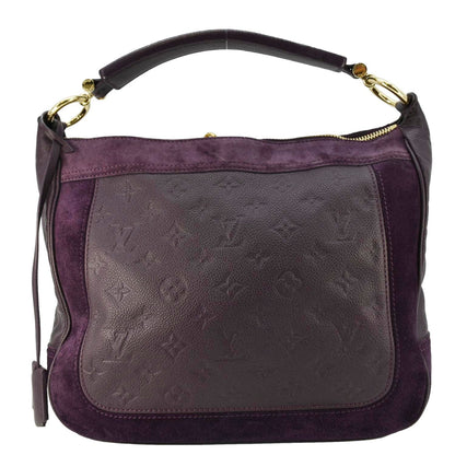LOUIS VUITTON Audacieuse MM Empreinte Leather Shoulder Bag Terre