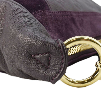 LOUIS VUITTON Audacieuse MM Empreinte Leather Shoulder Bag Terre
