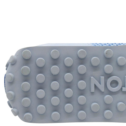 LOUIS VUITTON LV Racer Moccasin Perforated Leather Loafers Light Blue US 10.5