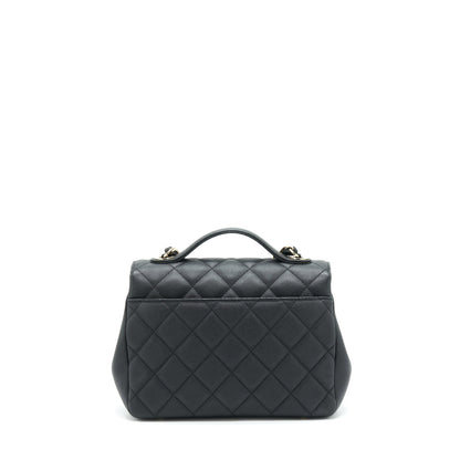 Chanel Medium Business Affinity Caviar Black L