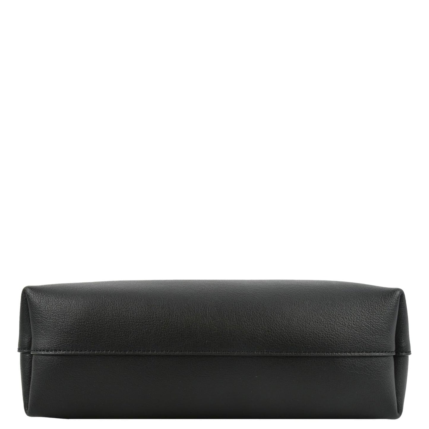 YVES SAINT LAURENT Toy Supple Leather Shopping Tote Bag Black