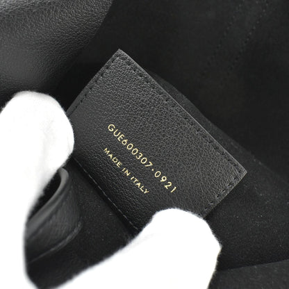 YVES SAINT LAURENT Toy Supple Leather Shopping Tote Bag Black