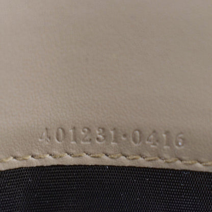 GUCCI Dionysus GG Supreme Crossbody Chain Wallet Beige 401231
