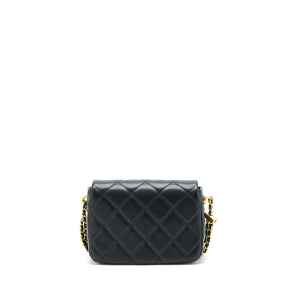 Chanel My Perfect Mini Flap Bag Lambskin Black