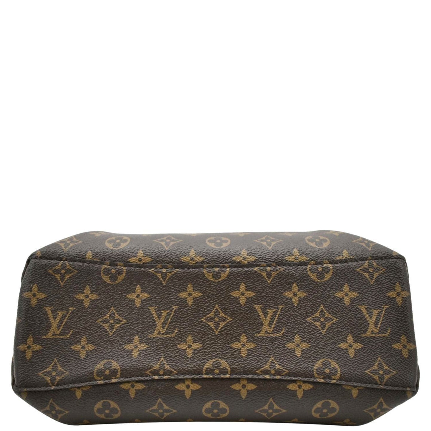 LOUIS VUITTON Rivoli PM Monogram Canvas Satchel Bag Brown