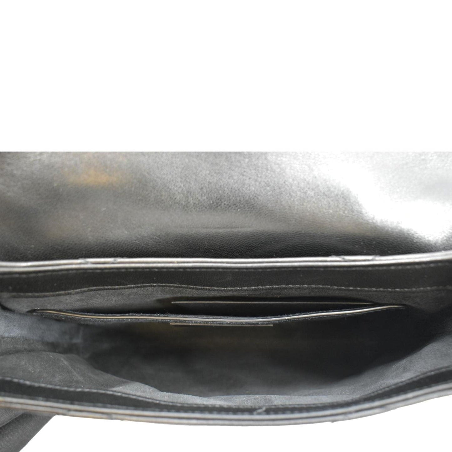 YVES SAINT LAURENT LE 57 Quilted Leather Hobo Bag Black