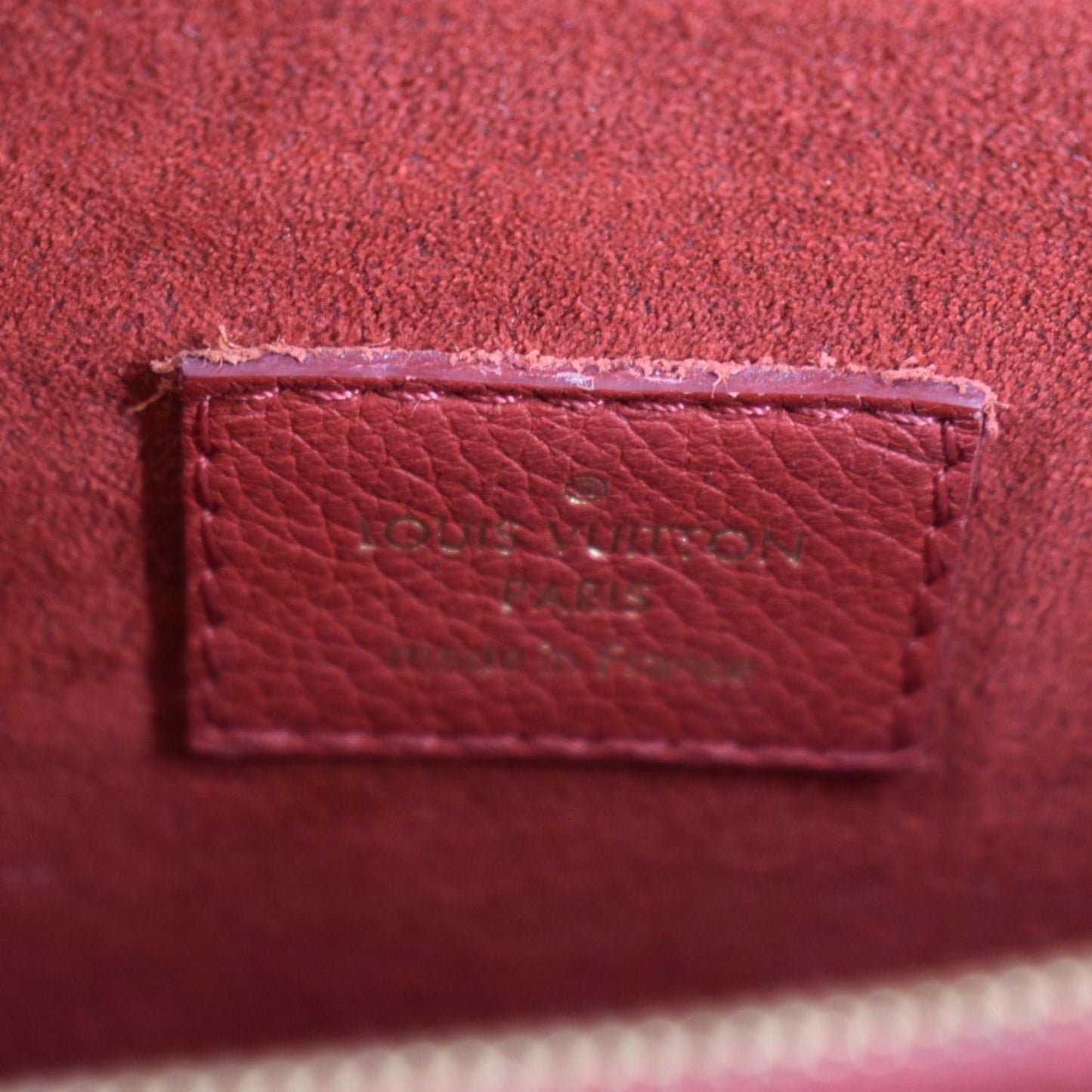 LOUIS VUITTON Victoire Monogram Canvas Shoulder Crossbody Bag Cerise