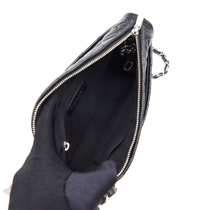 Chanel 18B Calfskin Camera Case Black