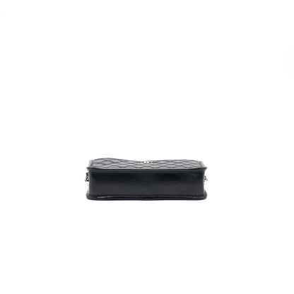 Chanel 18B Calfskin Camera Case Black