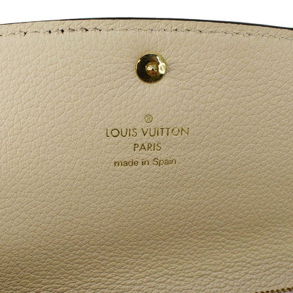 LOUIS VUITTON Sarah Monogram Empreinte Leather Wallet Pink